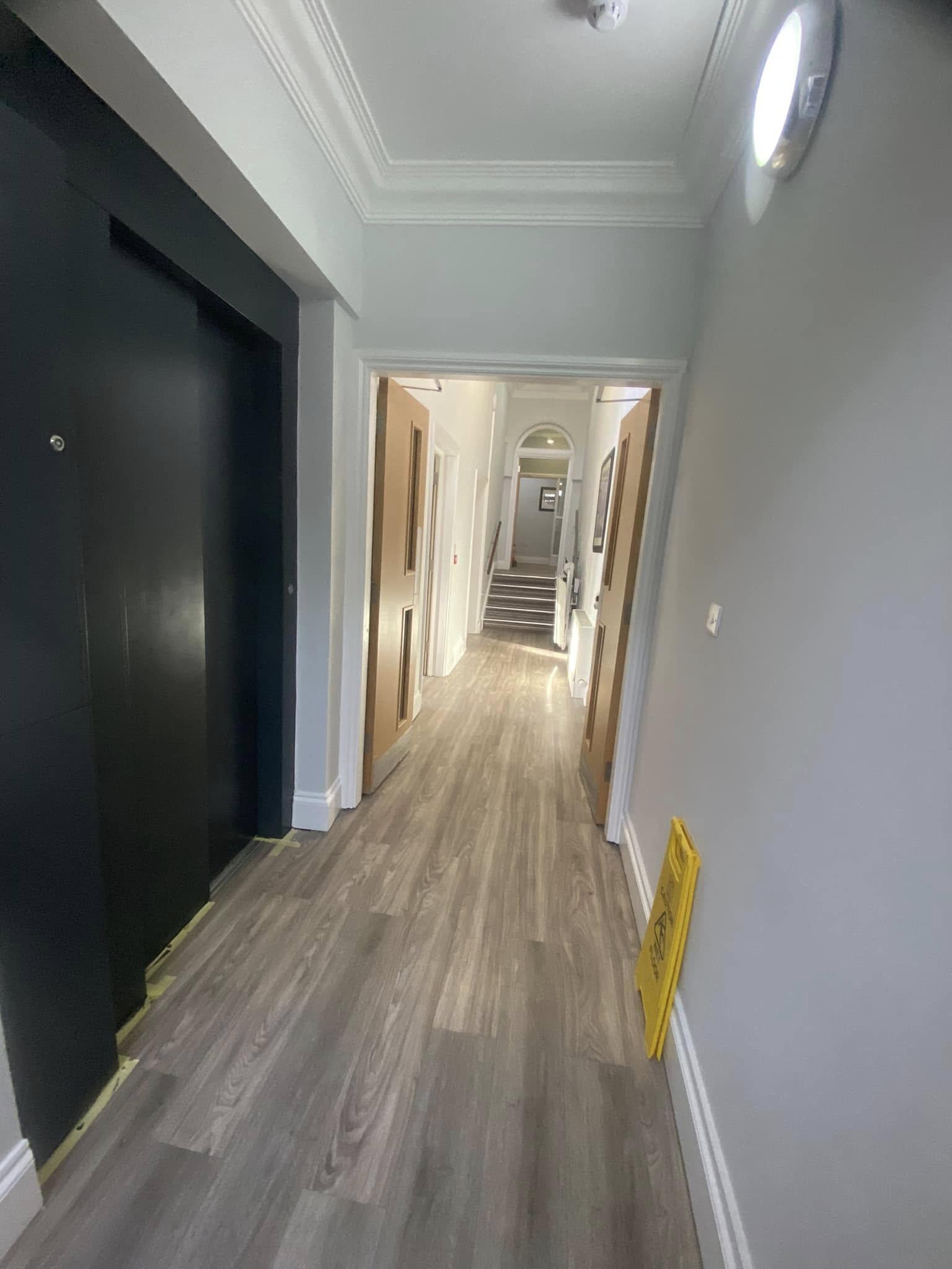 Commercial property freshly decorated in Derby