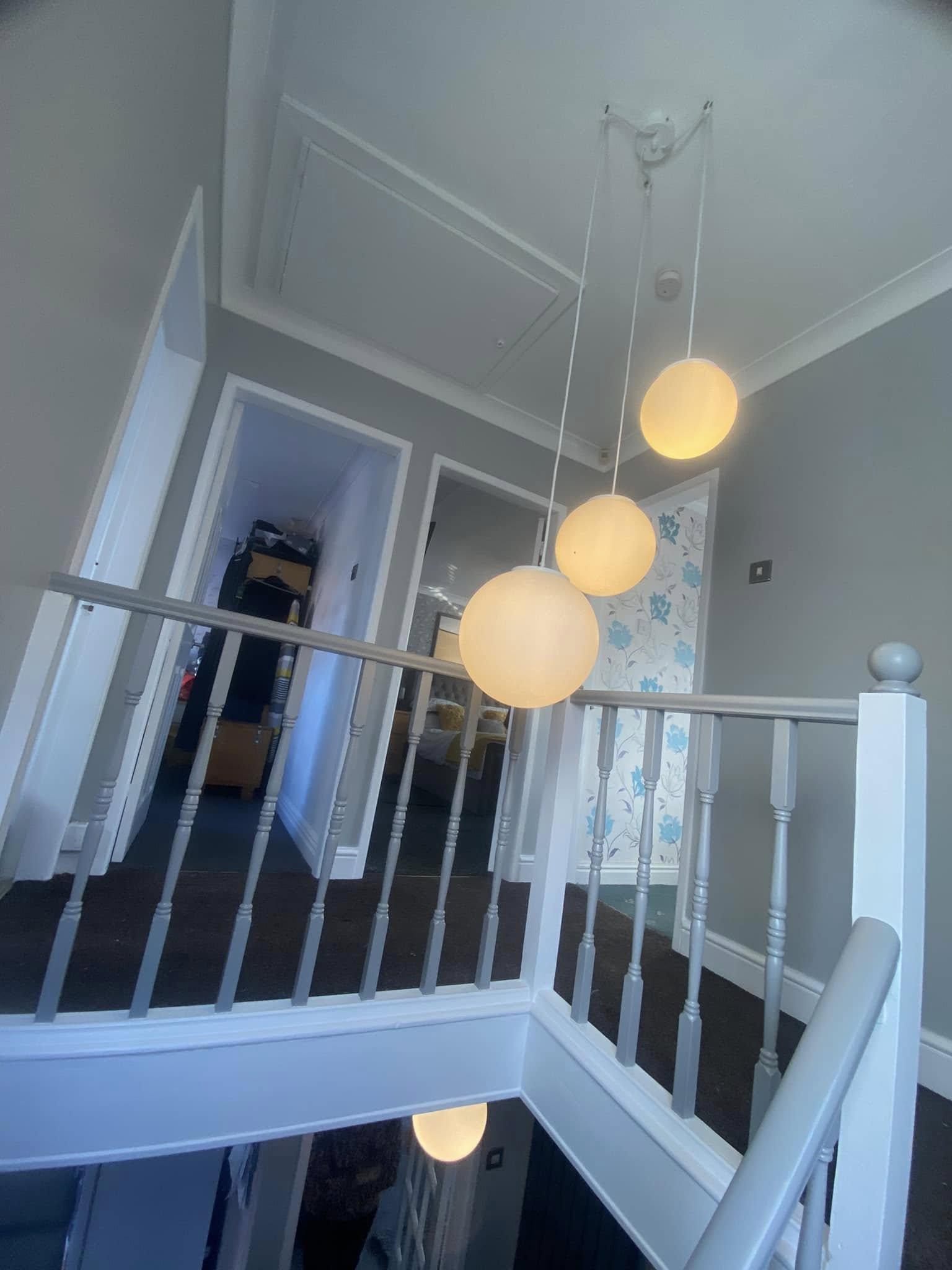 Freshly painted room by Connolly Coatings in Derby