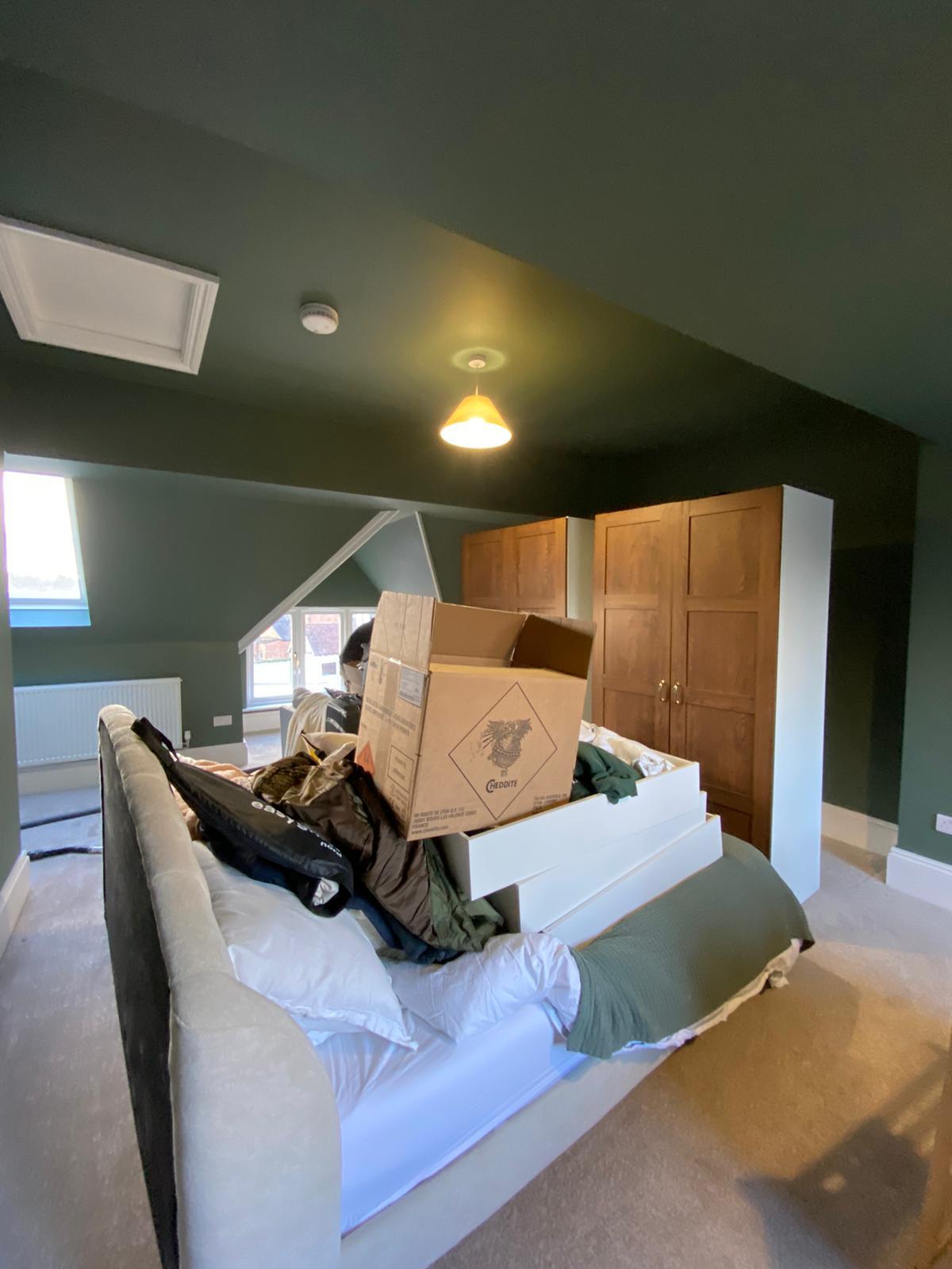 Full room painting and decorating in Derby